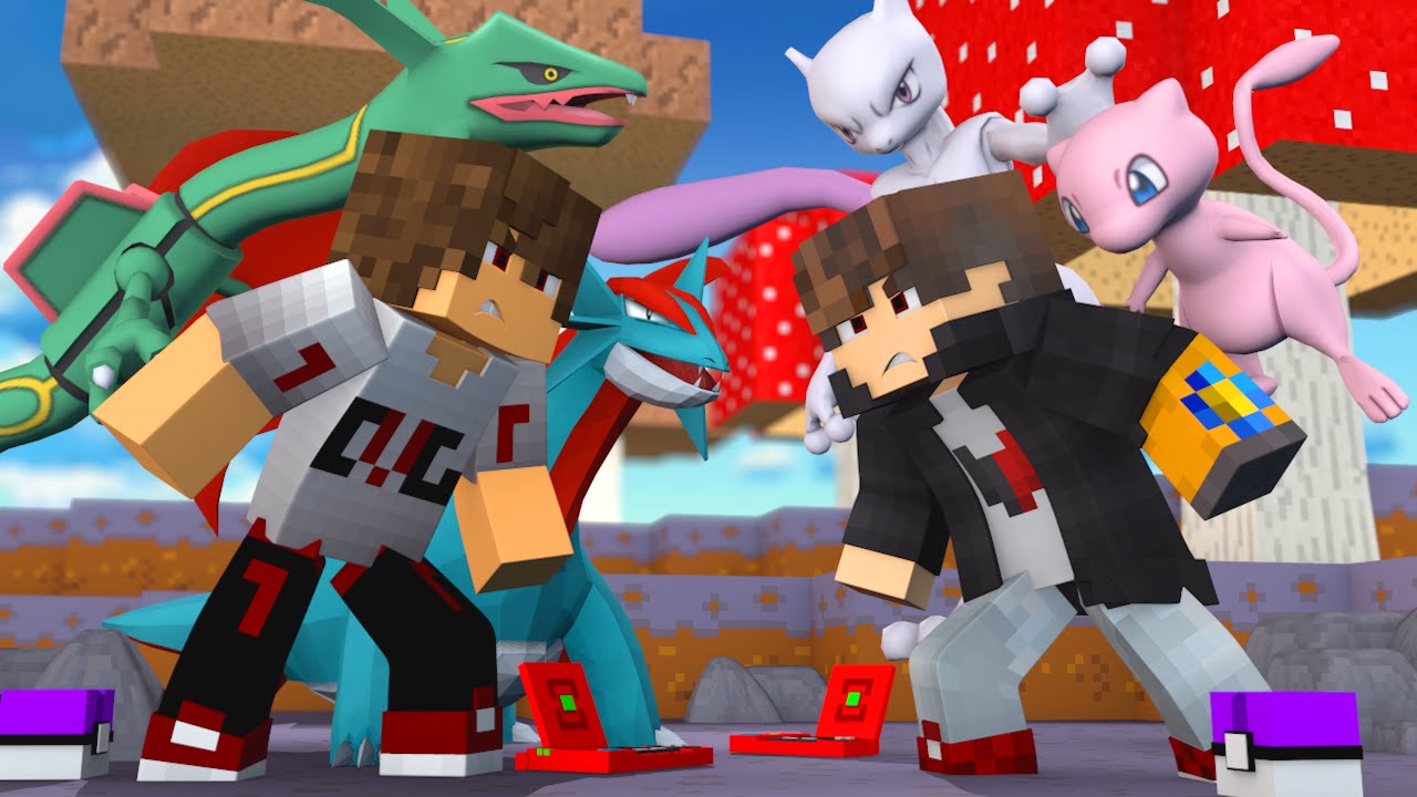 Minecraft: BATALHA PIXELMON - QUEM É MAIS FORTE ? - ‹ JUAUM ›