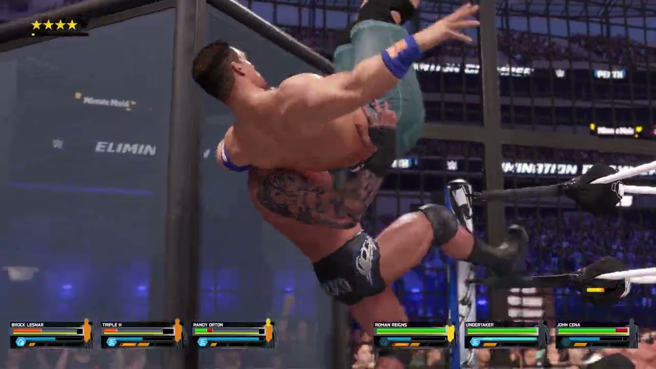 WWE ELIMNATION CHAMBER 5 MAN