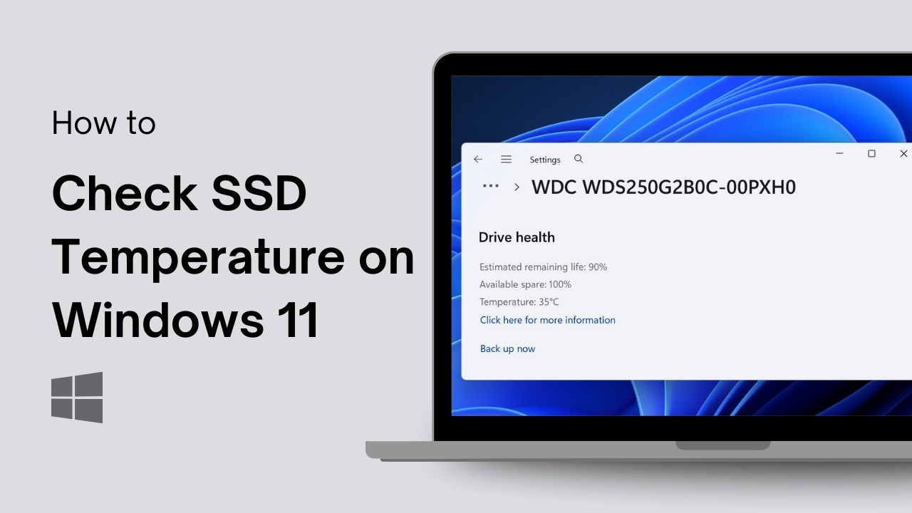 How to Check SSD Temperature on Windows 11