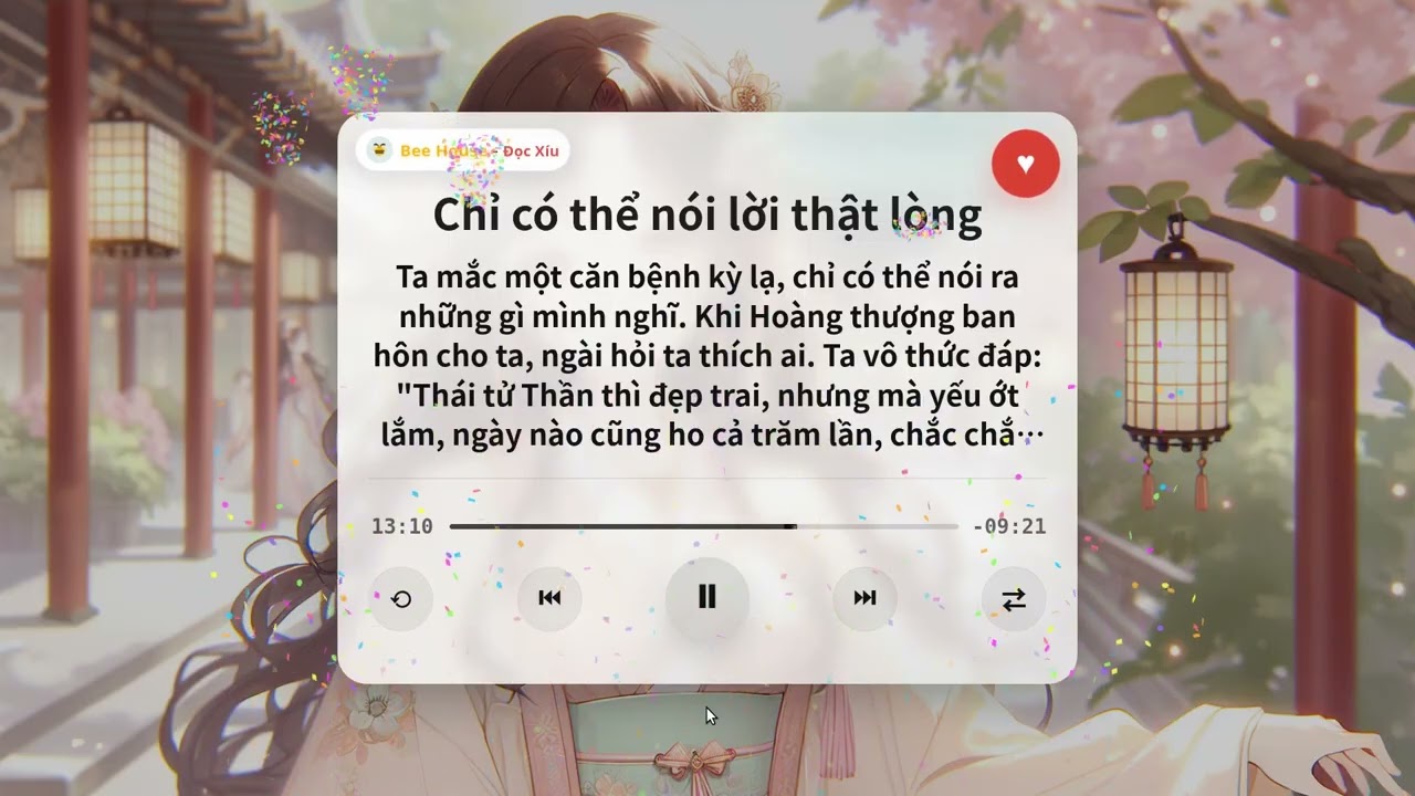 Chỉ Có Thể Nói Lời Thật Lòng | Truyện Audio Nghe Thư Giãn 🌙