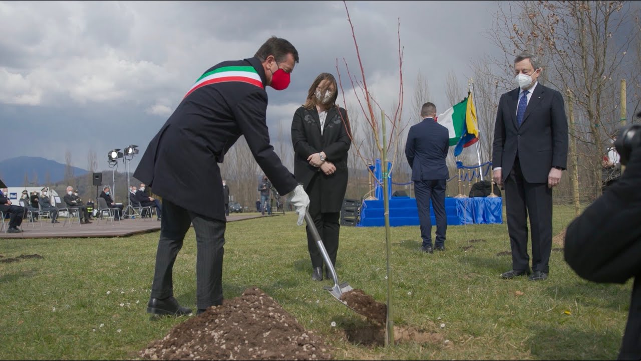 Inaugurazione Bosco della Memoria | 18 marzo 2021 Bergamo