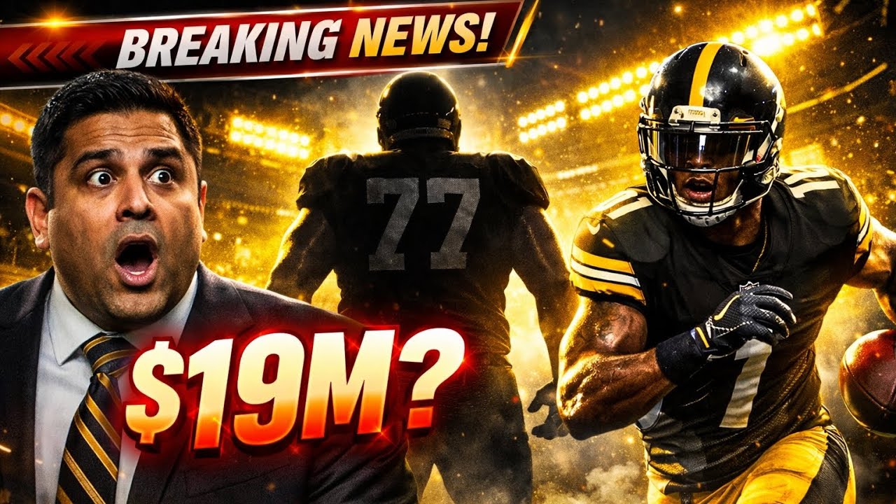 Steelers SHOCKING Roster Move! $19M Decision on Broderick Jones + Jordan Tyson Draft Bombshell