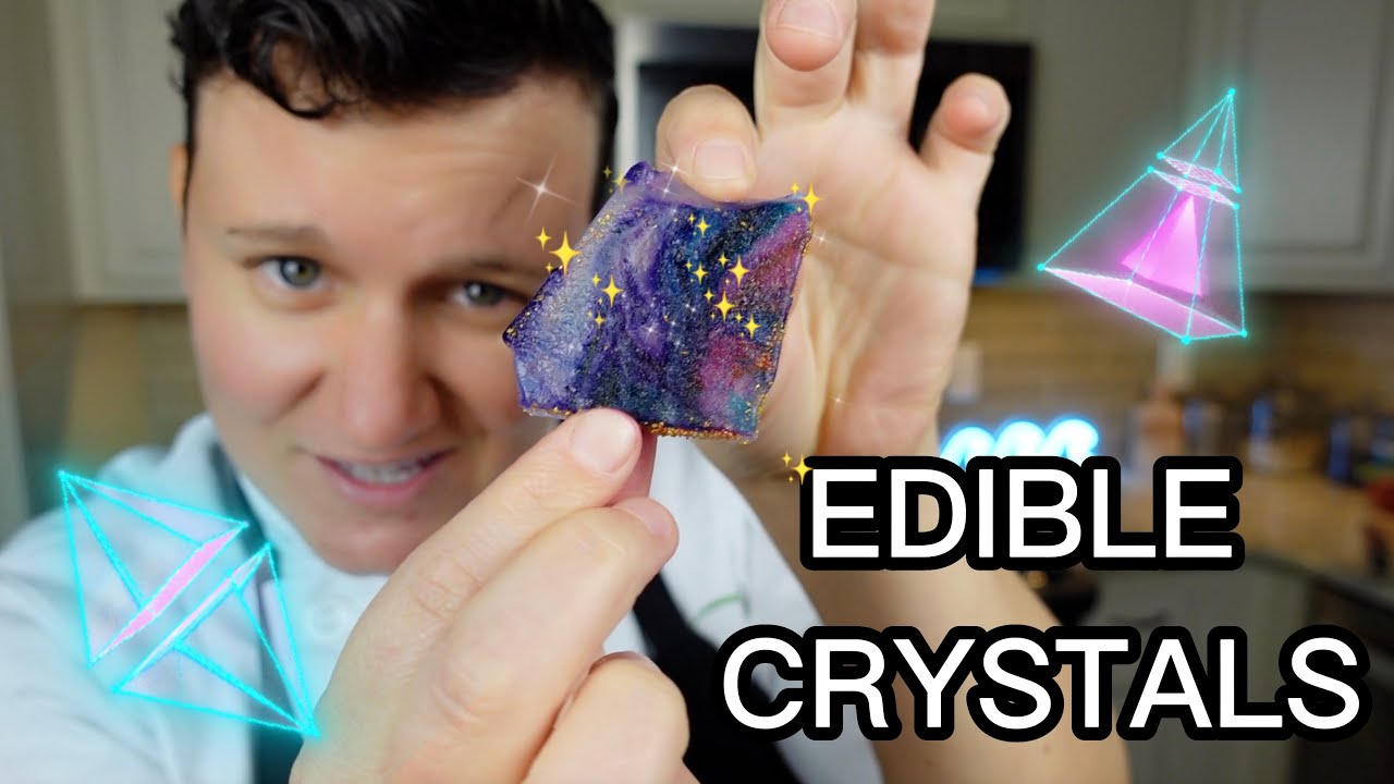CHEF MAKES THE VIRAL EDIBLE CRYSTALS!