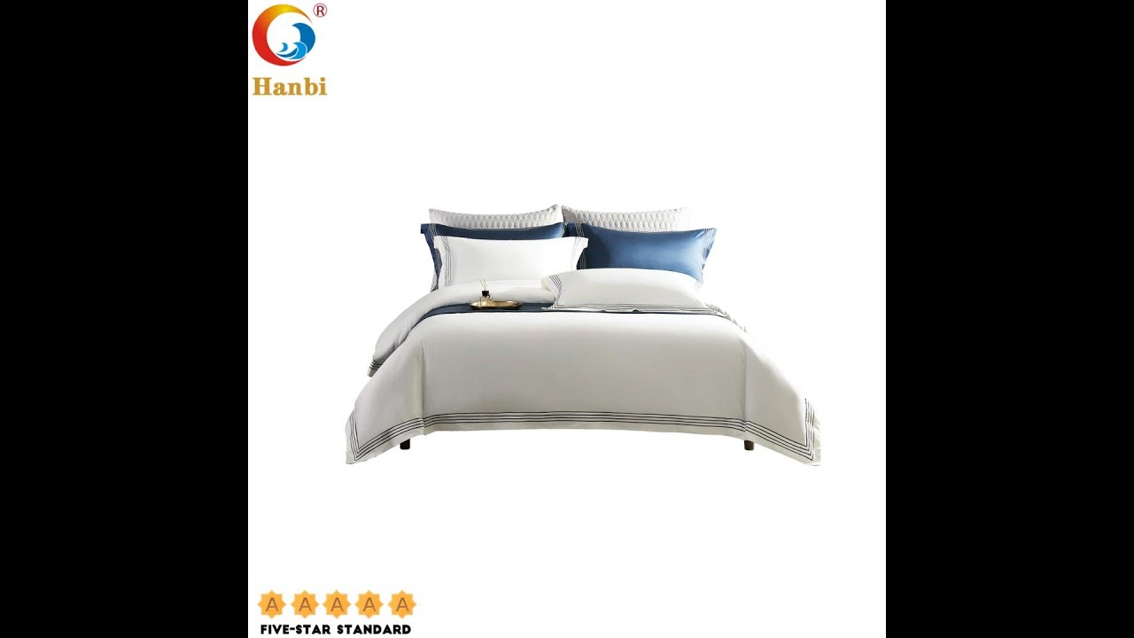 Hotel Bed Sheet Quilt Cover With Long-Staple Cotton In Five-Star Hotel
