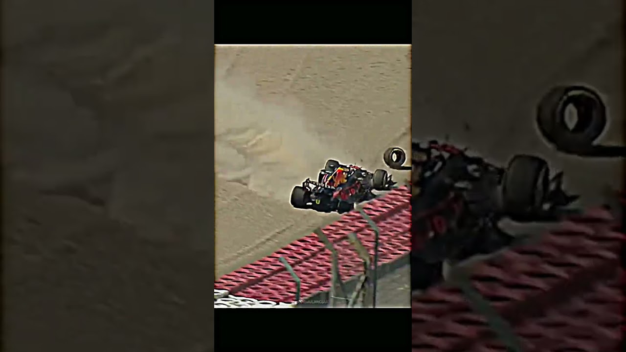 😱 Max Verstappen's Horrible Crash At The 2021 British Grand Prix! 51G! 💥 #f1 #formula1 #shorts