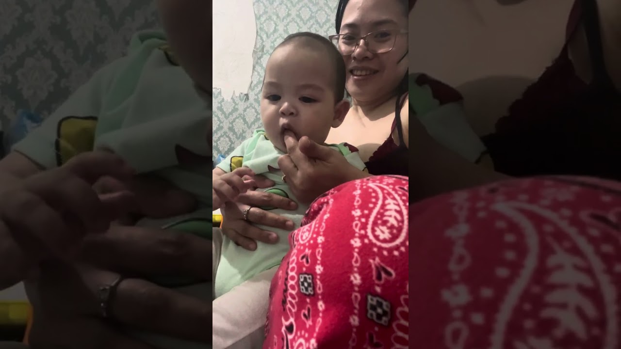 Mommy Aika and baby Dylan Andrei Jurado - August 5, 2024