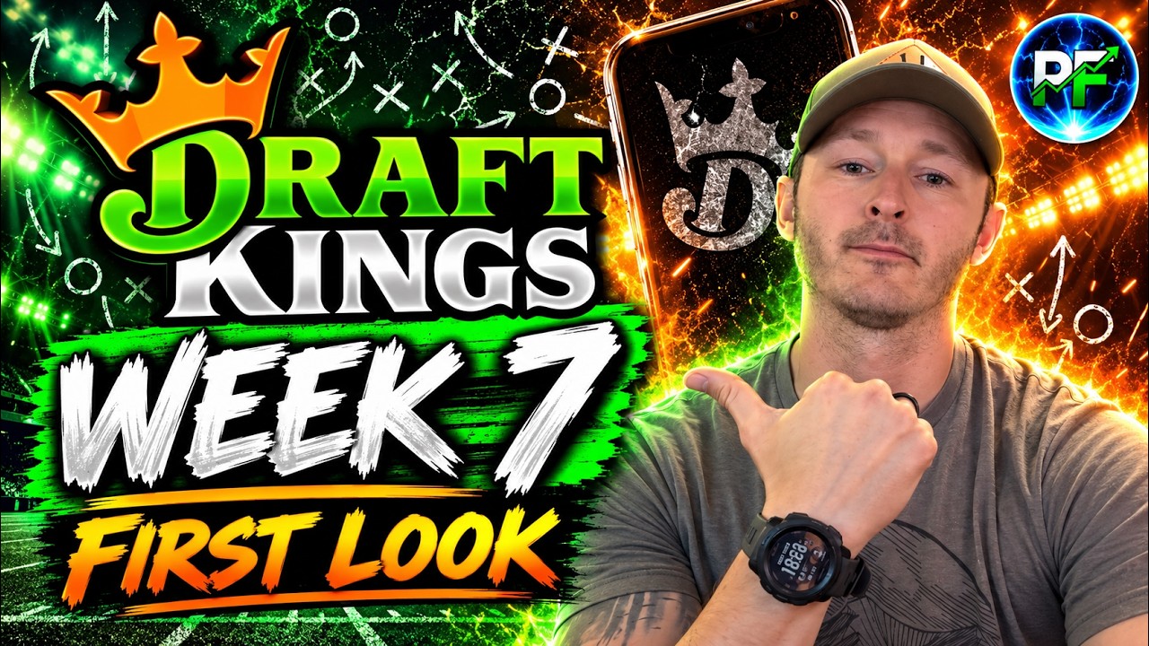 DraftKings NFL Week 7 First Look: Best Game Environments + Top Plays | NFL DFS