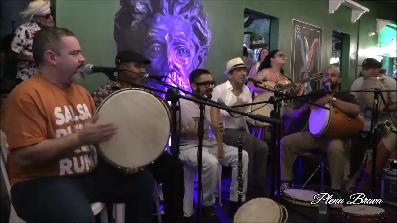 El Pañuelo Colorao Aurelio Yeyo Lima Lunes de Plena Tito Matos #plena #puertorico #live  #cultura