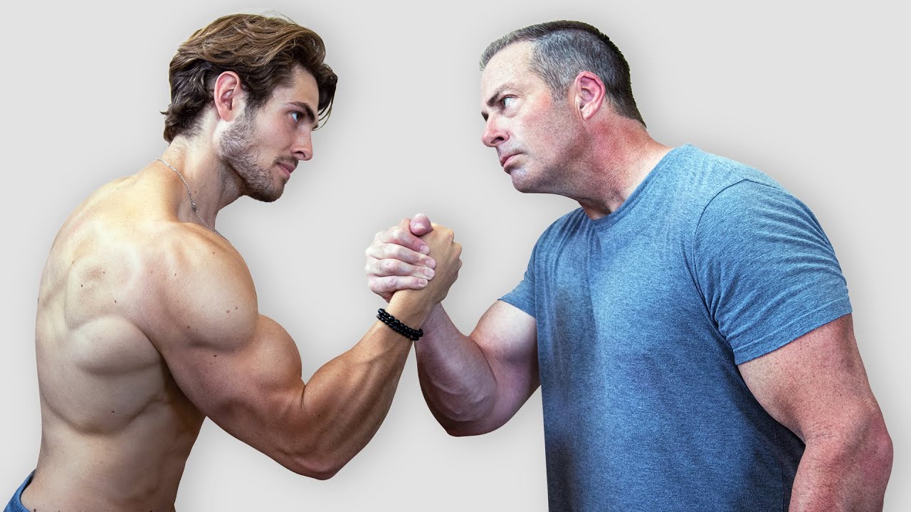 WHO'S THE STRONGER MAN?? (Father vs Son)