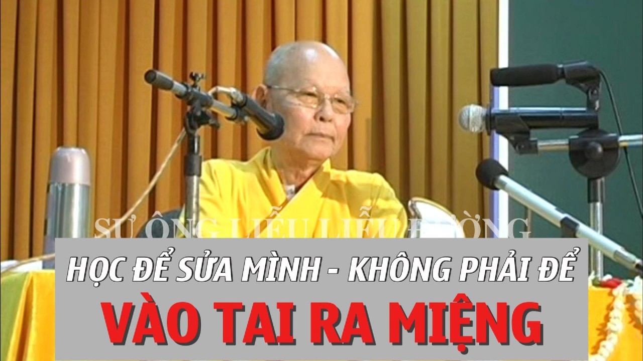 VÀO TAI RA MIỆNG - HT. TỪ THÔNG
