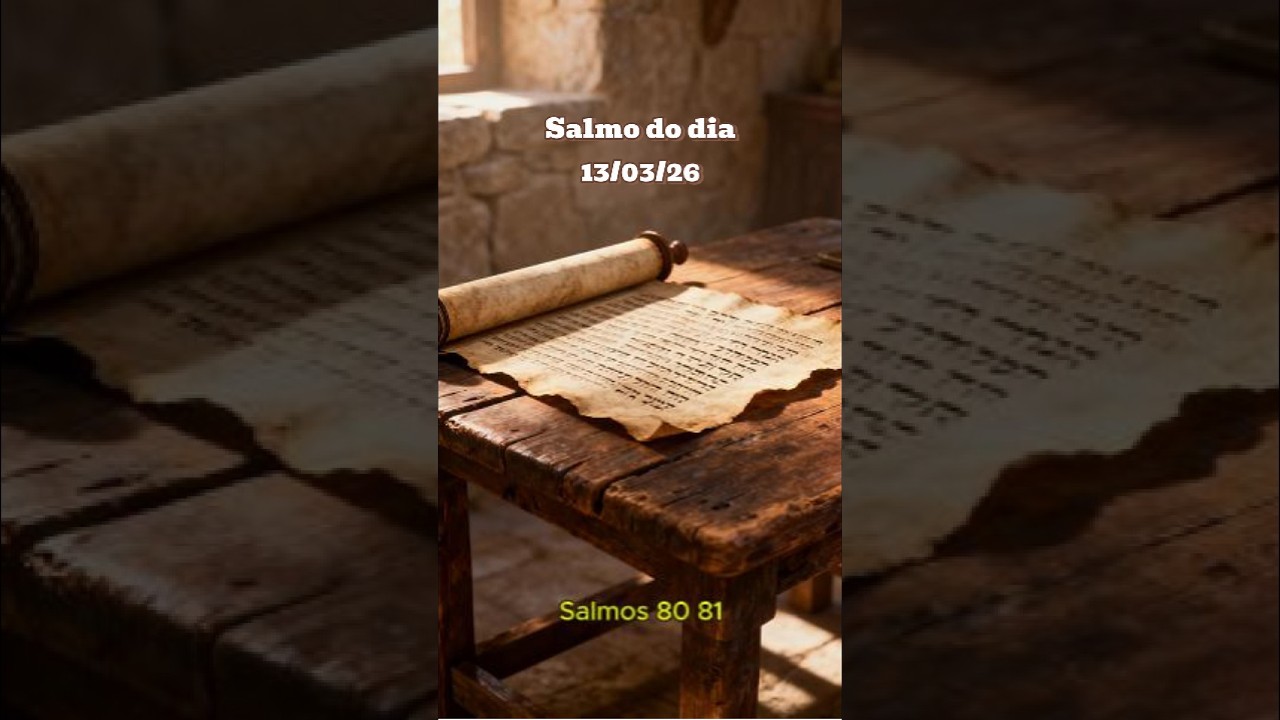 Salmos do dia 13 03 26