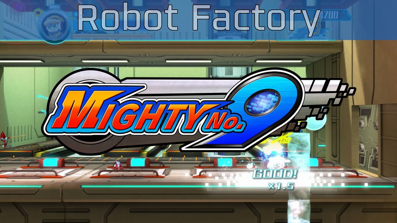 Mighty No. 9 - Robot Factory Walkthrough [HD 1080P/60FPS]