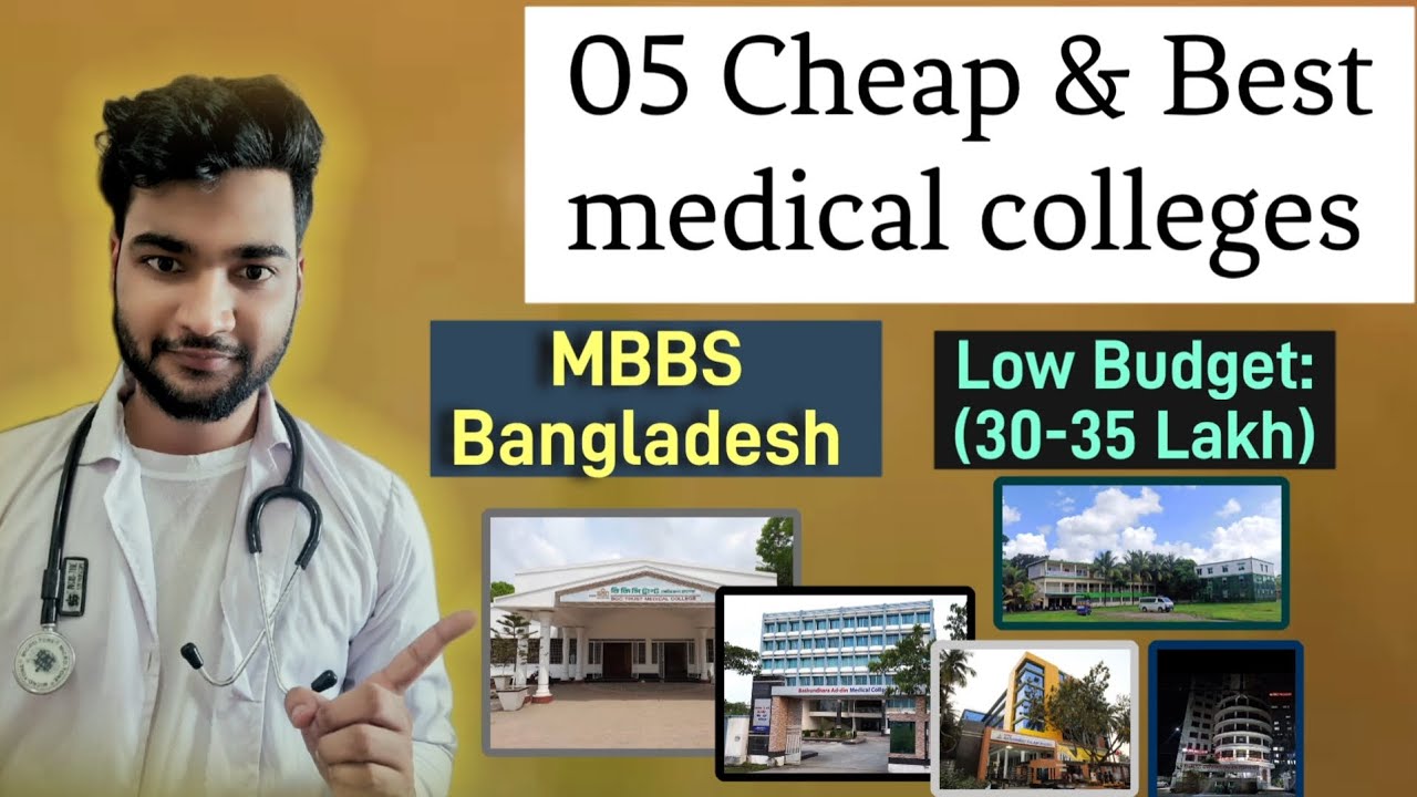 Top 5 Low-Budget MBBS Colleges in Bangladesh | Admission & Fees (30-35 Lakh)