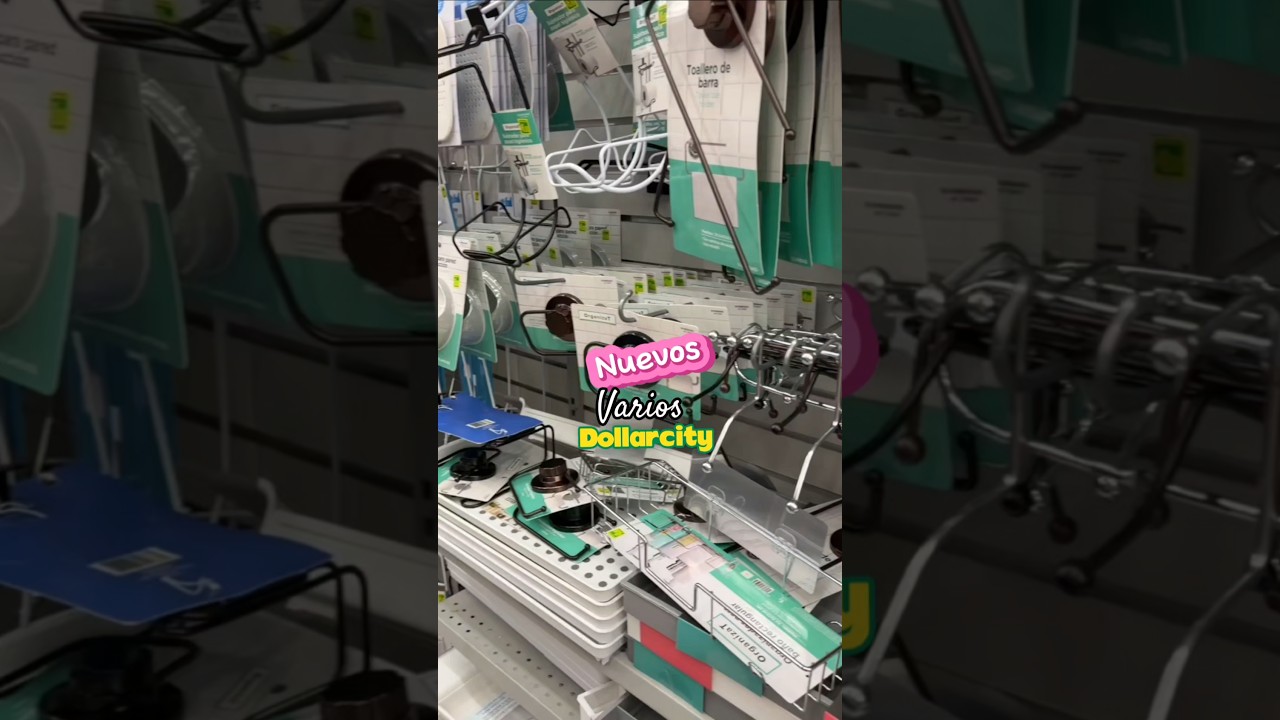 Productos NUEVOS variados que hay en Dollarcity 💛🧼 
