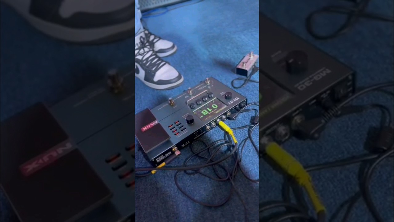 Jesiel Oliveira e Pedaleira NUX MG30