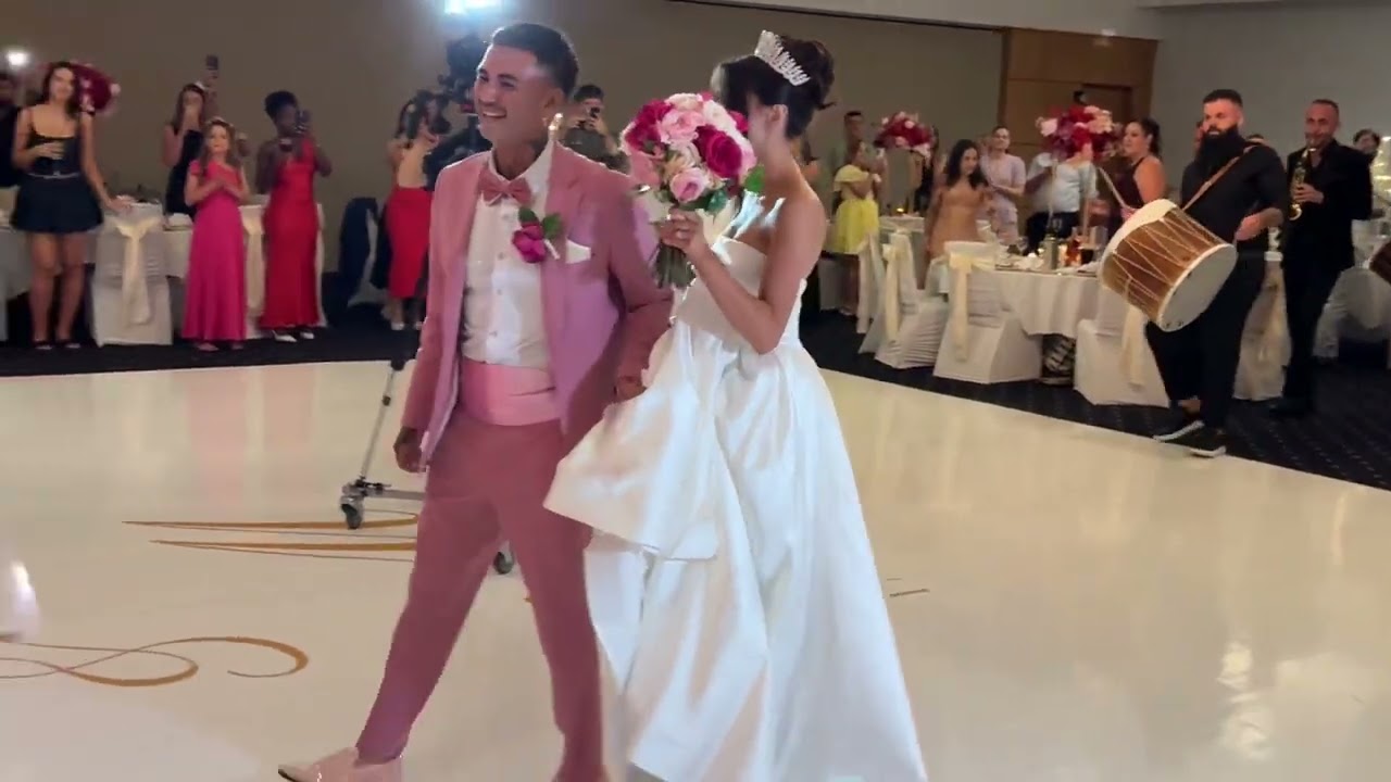 WHAT AN AMAZING ENTRY (KATERINA MARK)-PHILIPINO MACEDONIAN WEDDING -TUSE & RITAM BAND