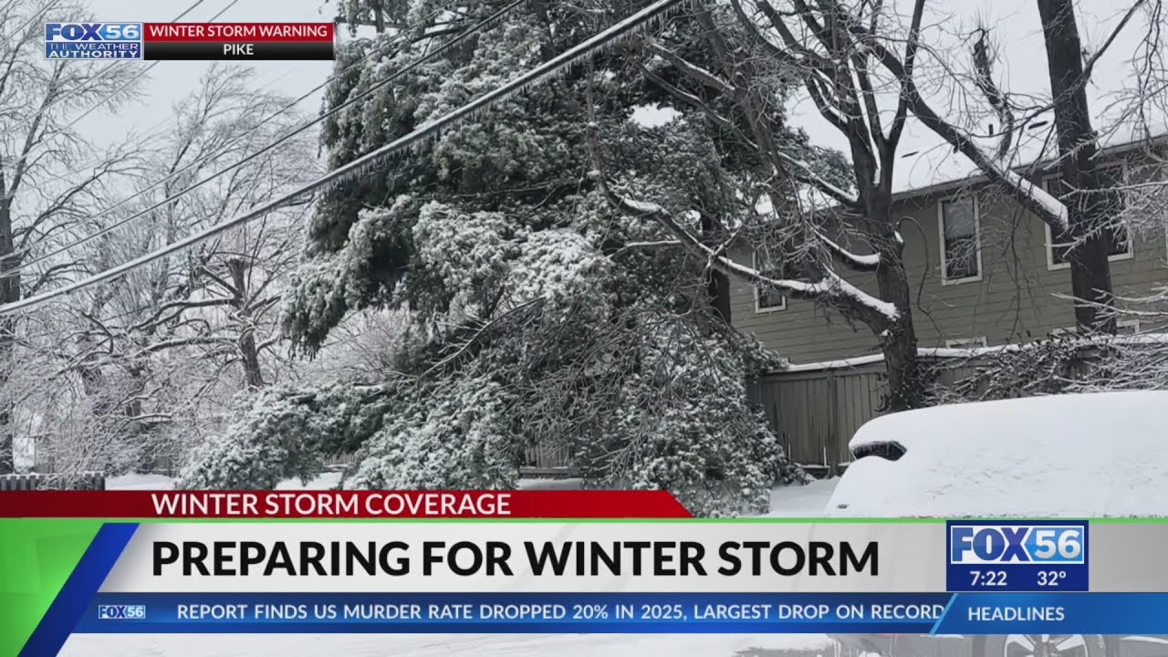Kentucky crews brace for winter storm: Snow, freezing rain