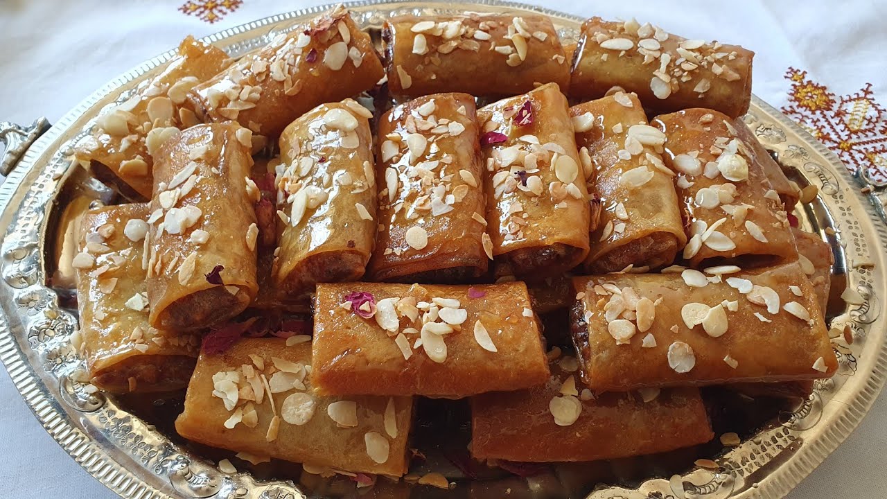 القنينطات المعسلين اللي تيتقدمو ديسير في الأعراس الكبرى بعد الاكل  رووعة👍👍
