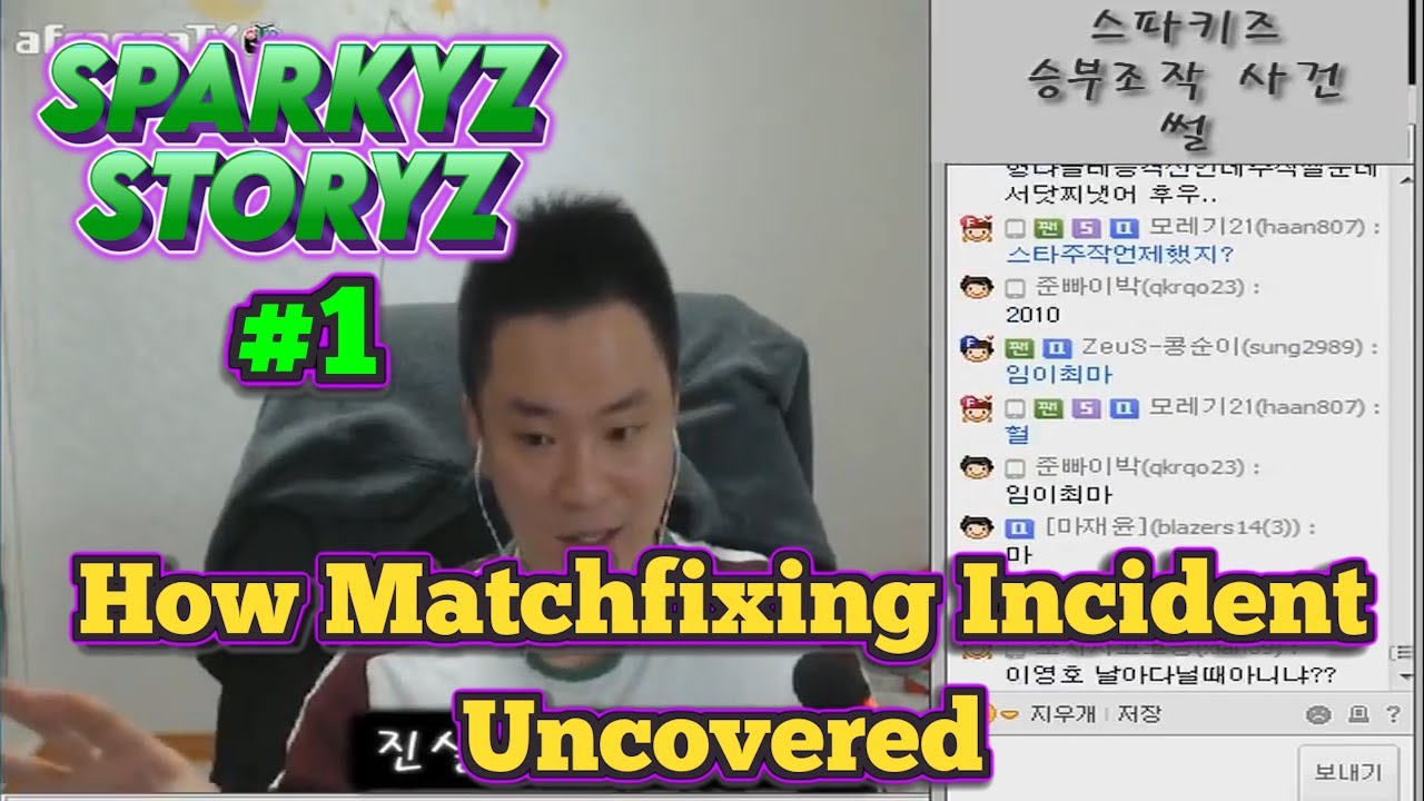 Former SPARKYZS coach's story about Matchfixing [subbed] (Sparkyz Storyz #1)