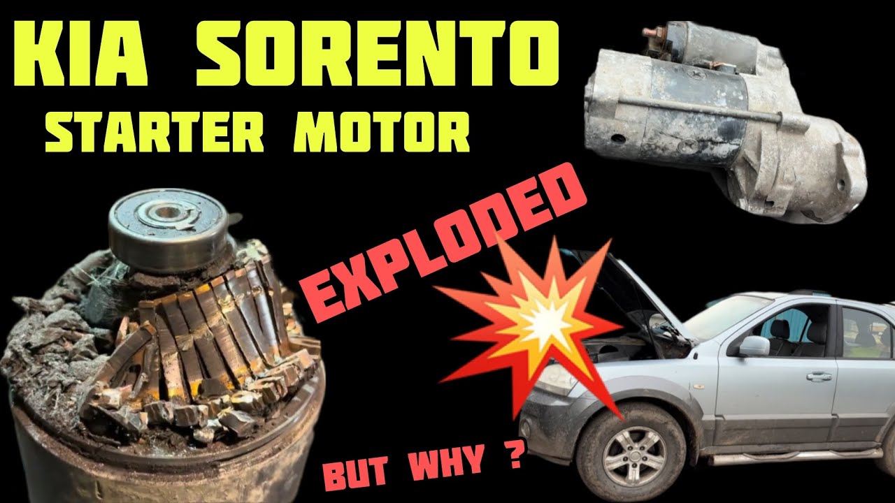 Замена стартера на Kia Sorento