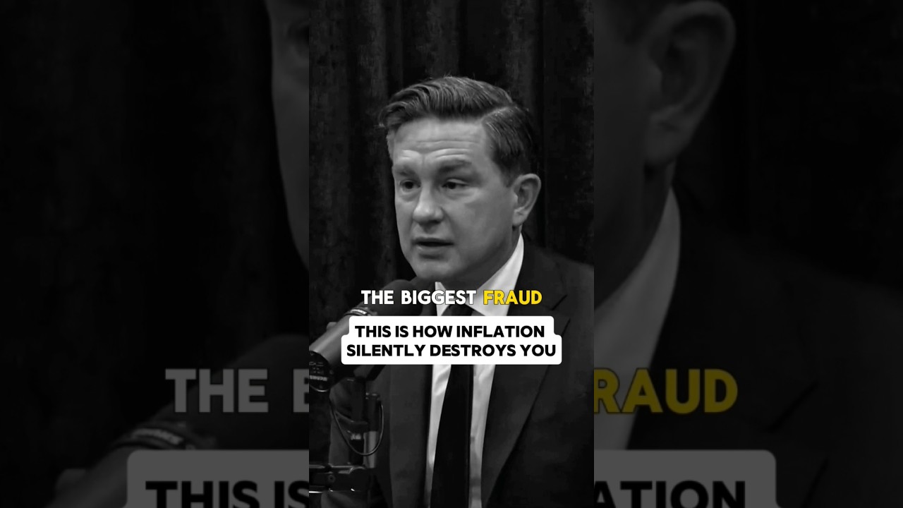 This is how inflation silently destroys you  #joerogan #pierrepoilievre #inflation #podcast