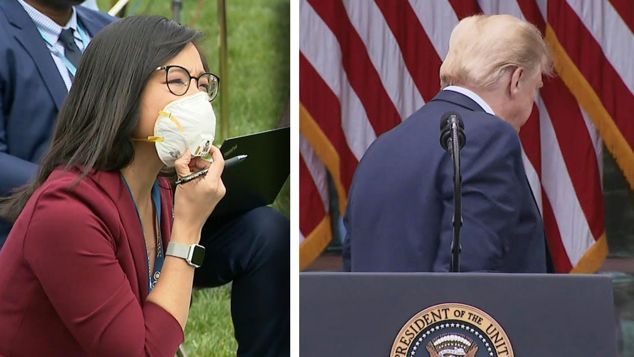 President Abruptly Ends Briefing After Reporter Pushes Back