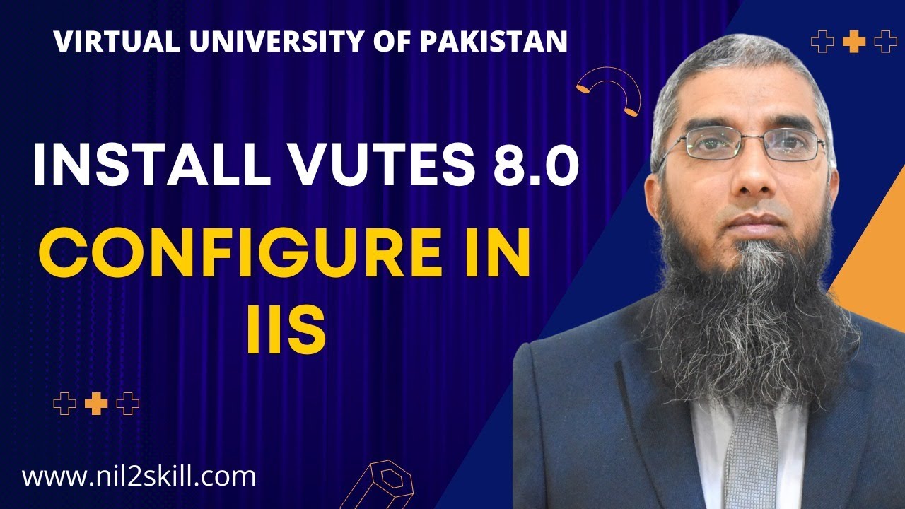 7. Install VUTES 8.0 AND Configure it in IIS