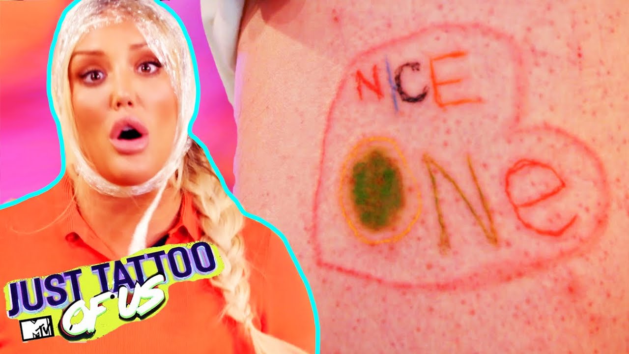 Charlotte’s First Ever Tattoo Leaves Poor John Speechless | Best Joke Tattoos | Just Tattoo Of Us 4