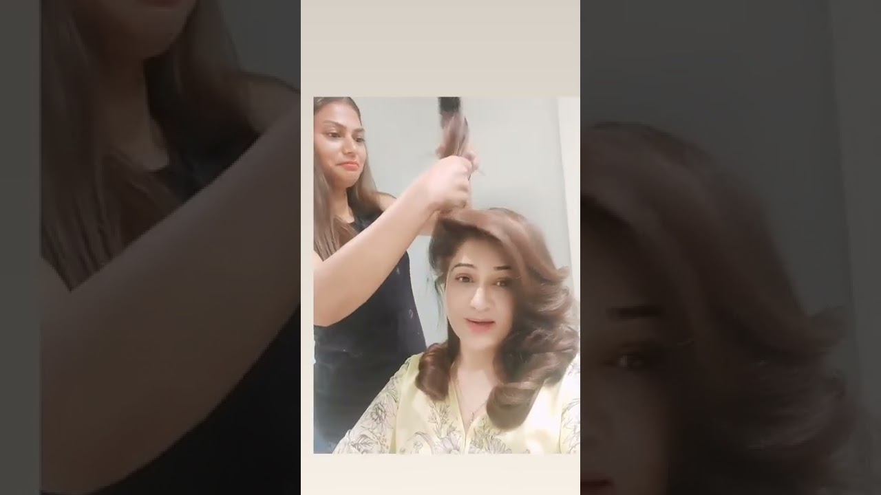 Humaira Bano hair styling #humairabano