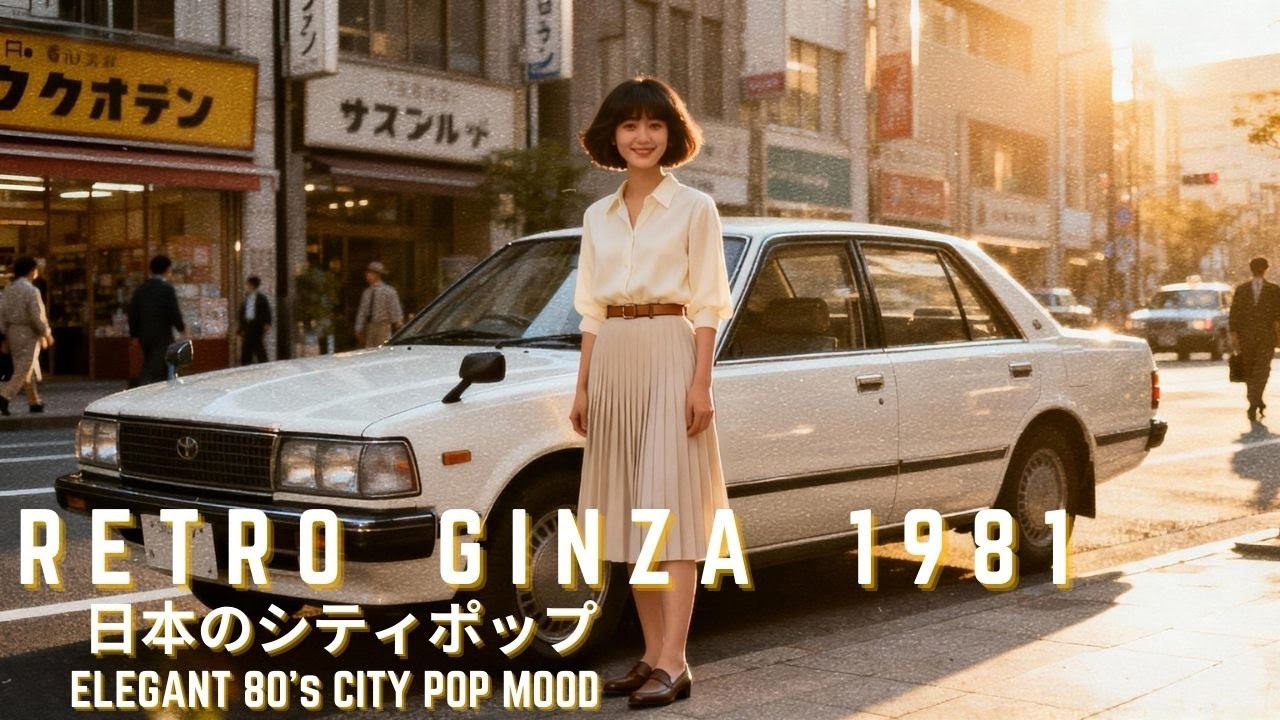 R E T R O　G I N Z A　1 9 8 1 – 日本のシティポップ｜ELEGANT 80’s CITY POP MOOD ✨