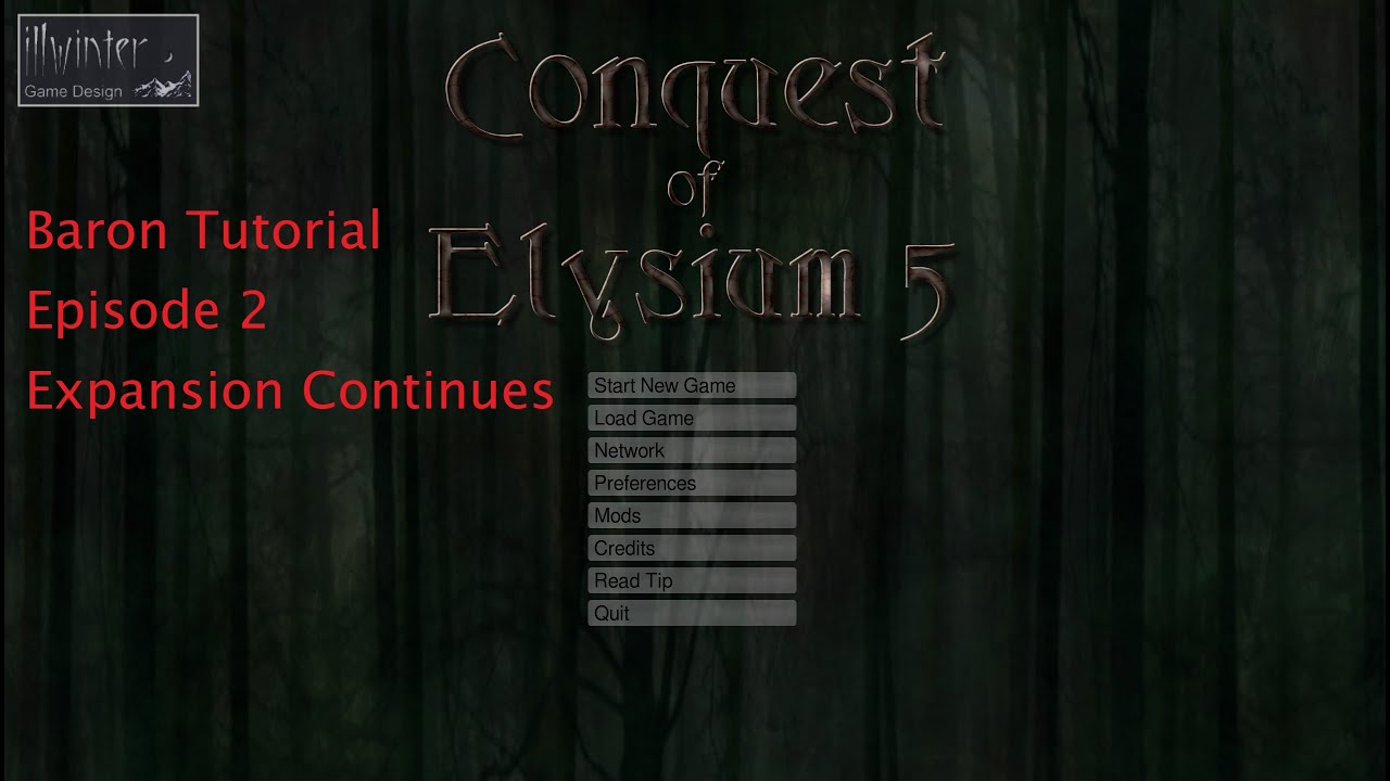 Conquest of Elysium Baron Tutorial 02