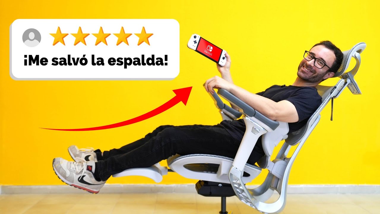 ¿Jugar al Nintendo Switch sin Dolor de Espalda? 😎 Probando la Hbada E3 Ergonomic Chair!