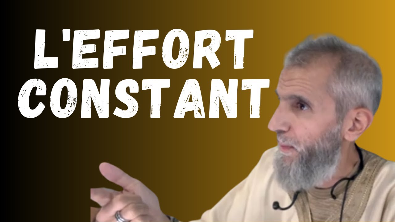 ♦️ L'effort constant vers Allāh