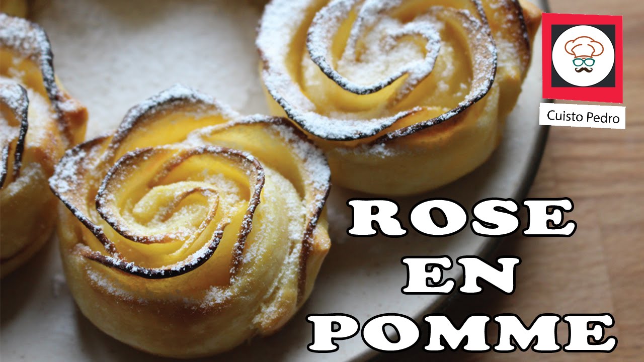 Pomme rose feuilletee - La recette facile