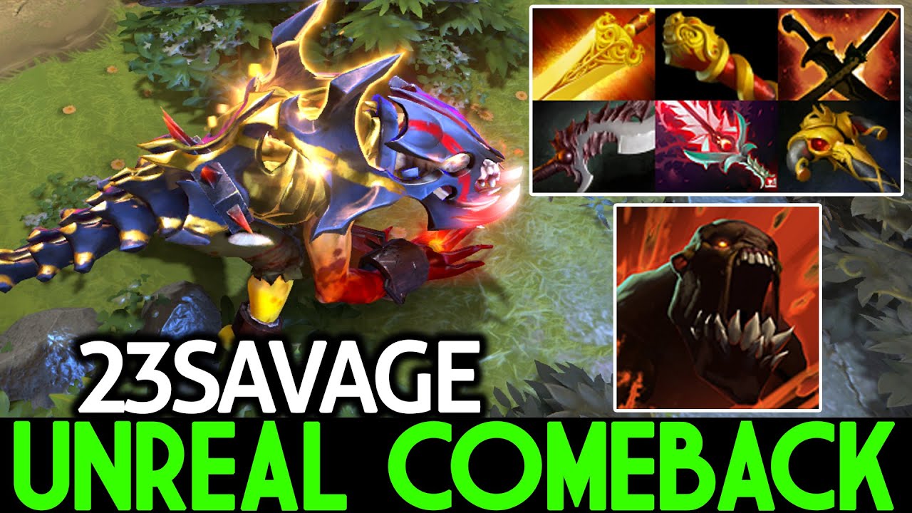 23SAVAGE [Lifestealer] Unreal Comeback with Style Right Click Dota 2