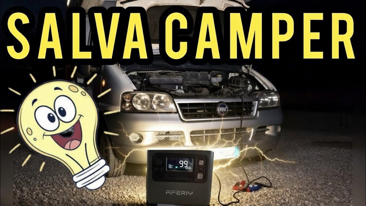⚡️BATTERIE CAMPER KO ? Provo Power Station Aferiy P210 2400W