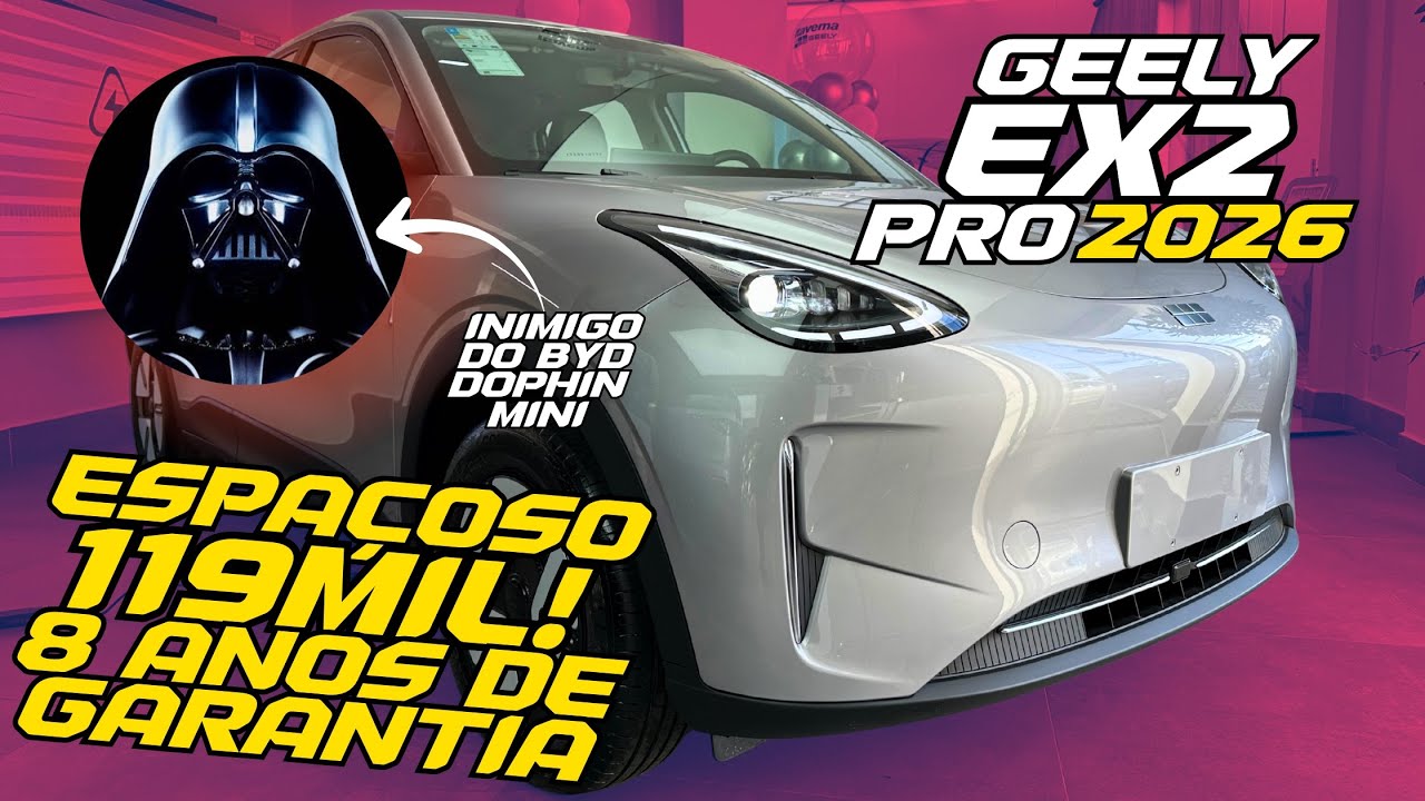 Novo Geely Ex2 Pro 2026 - MAIS POR MENOS?