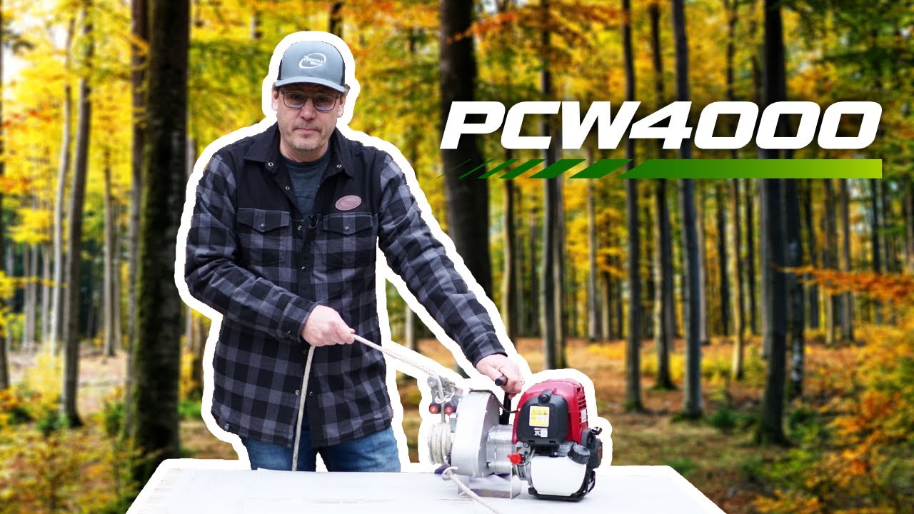 Презентация PCW4000 2024 | Газовая тяговая лебёдка GXH50