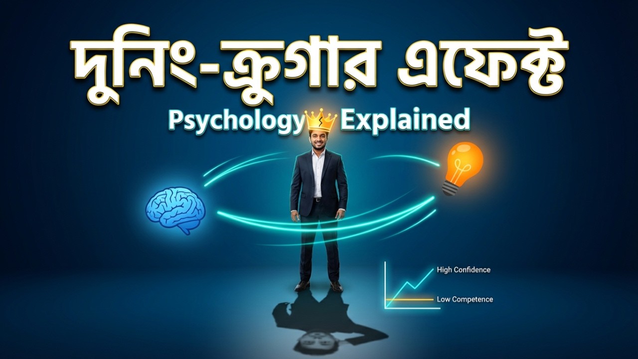 ডানিং-ক্রুগার এফেক্ট: অজ্ঞরা কেন নিজেদের বুদ্ধিমান ভাবে? | Dunning-Kruger Effect Explained