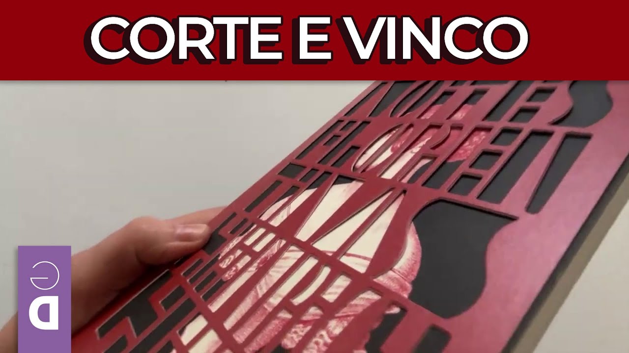 O que é FACA DE CORTE E VINCO? | Gráfica Drops