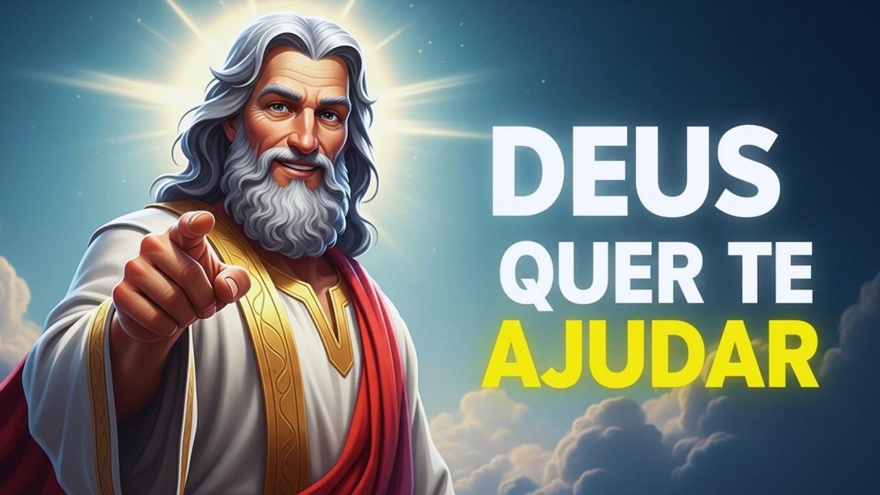 DEUS DIZ: FILHO, SE VOCÊ CHEGOU AQUI AGORA, EU PRECISO FALAR COM VOCÊ!