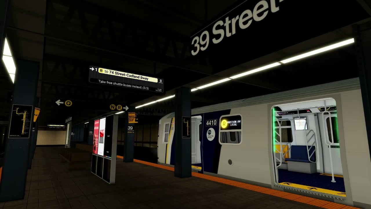 Potato City Subway Public Service Announcement that's in game now!