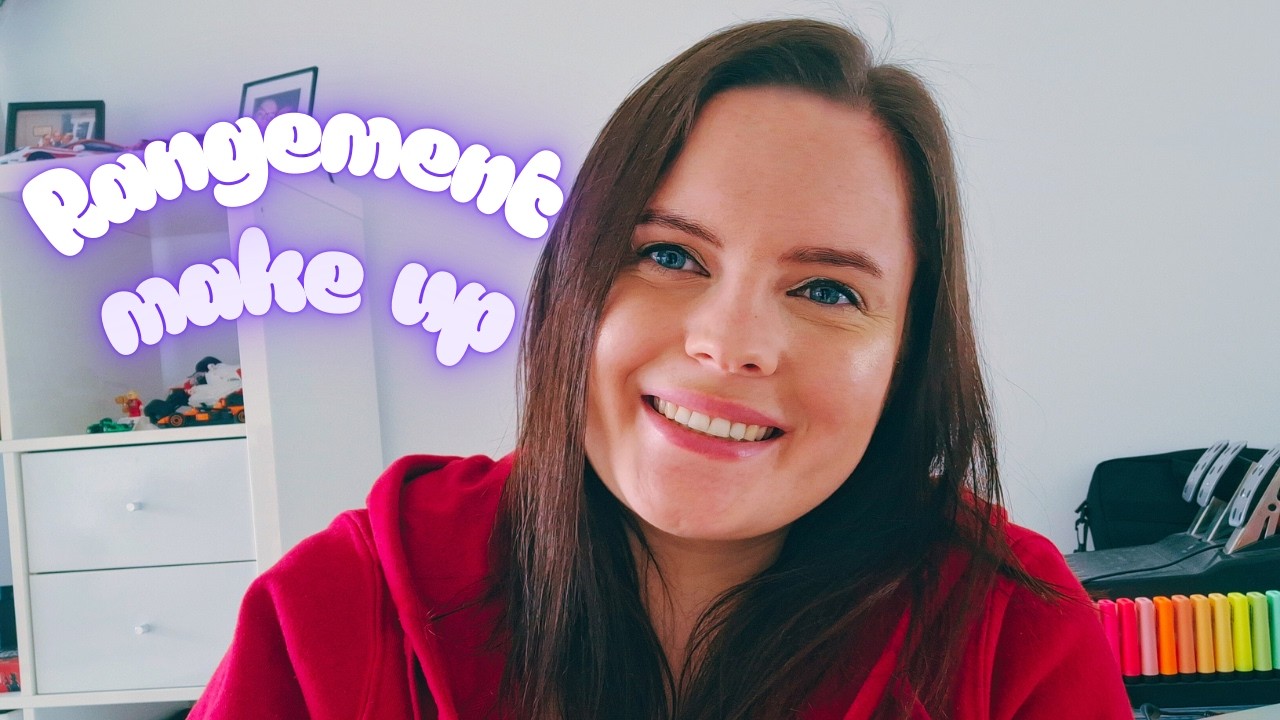 Je vous présente mon rangement à maquillage ! 