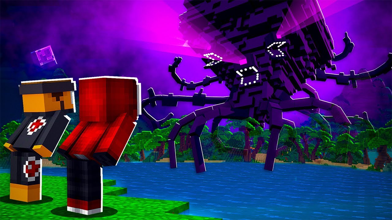 We Survived THE WITHER STORM in Minecraft... (Hardest Boss)