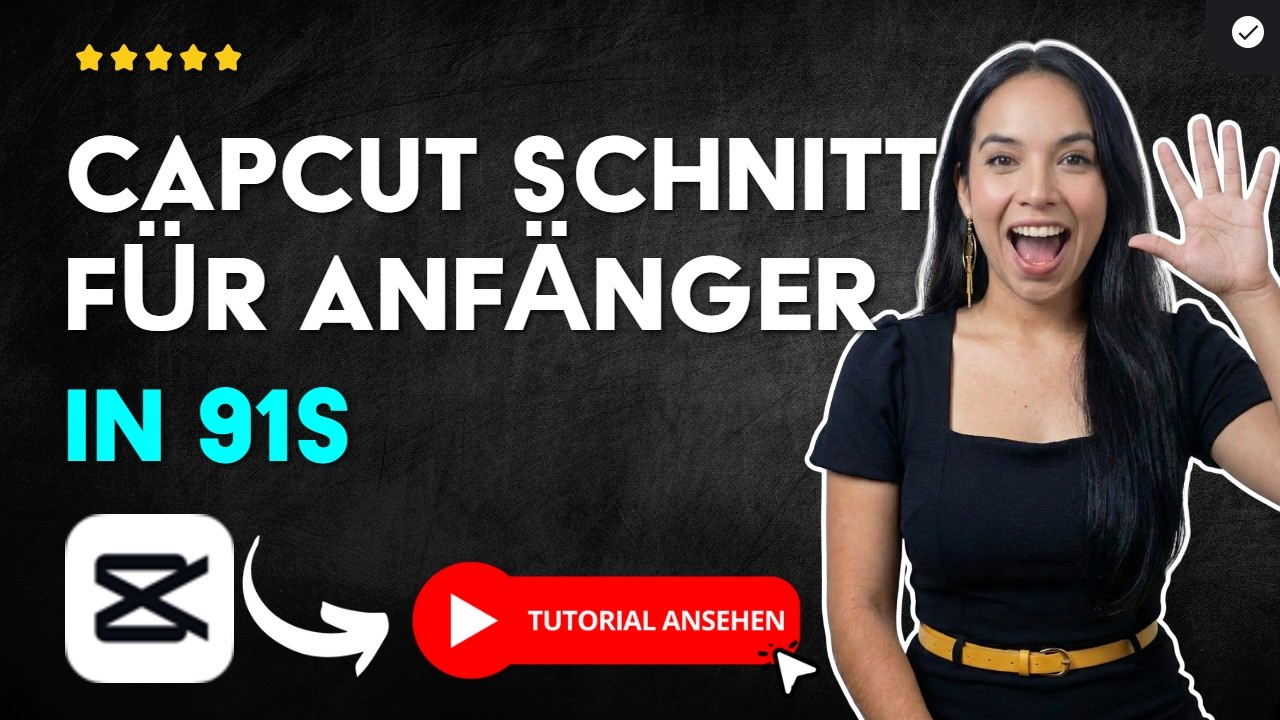Wie Man in CAPCUT BEARBEITET, Wenn Man ANFÄNGER Ist in 91 S
