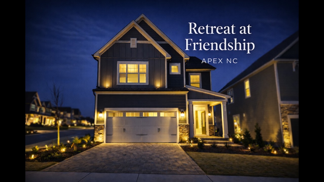 Retreat at Friendship | Apex North Carolina | M/I homes | Guilford Floor-plan | New Construction