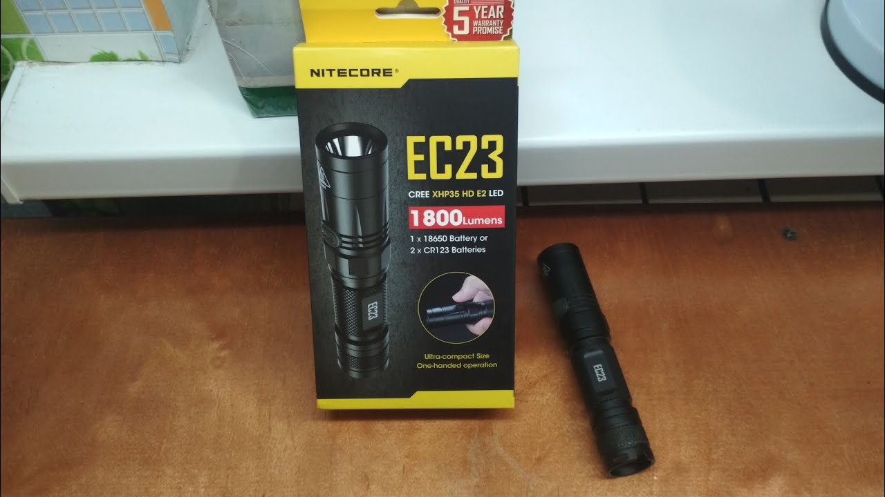 Фонарь,БОМБА NITECORE EC 23