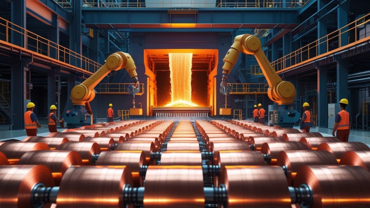 The Life of Copper From Deep Earth Mining to High-Tech Manufacturing