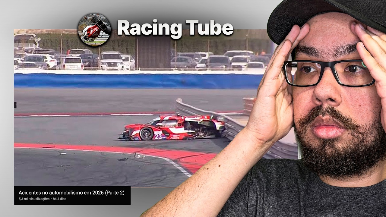 OS MOMENTOS BIZARROS DO AUTOMOBILISMO EM 2026! #2 - REACT RACING TUBE