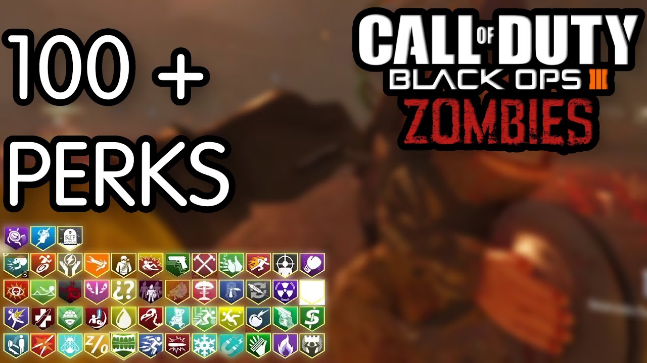 Town With 100+ Perks Is INSANE (BO3 Custom Zombies)